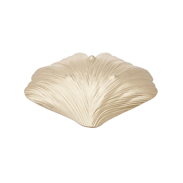 Karaca Ginko Gold 3 Lü Dekoratif Tabak Seti - Resim 3