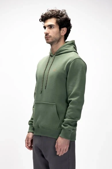 BAD BEAR Sea Soluk Yeşi̇l Kapüşonlu Erkek Sweatshirt - 2