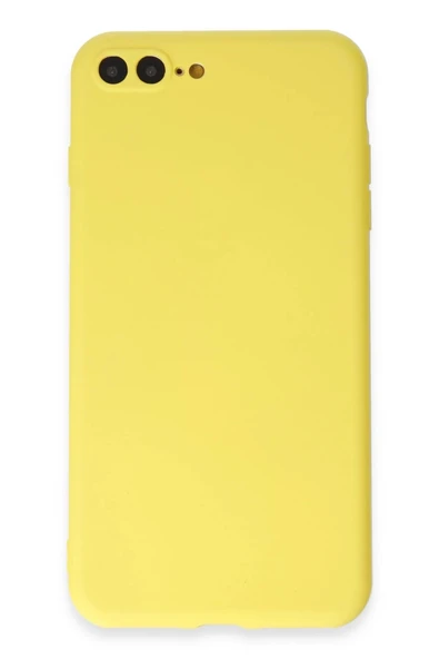 Litae Trend BFS  iPhone 7 Plus Kılıf First Silikon - Sarı ürün görseli 1