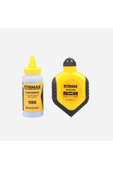 Rtrmax Rh14102 Boyalı Çırpı Ipi Seti 30 Mt Ipli- 115 Gr Mavi Tozlu