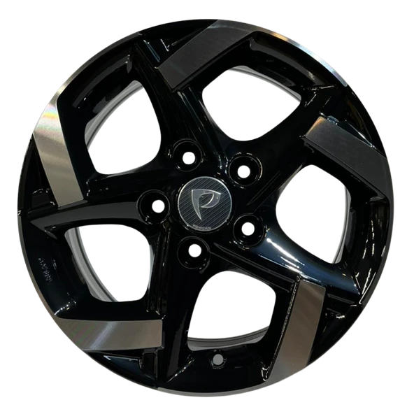 BKY-0121 6*15 5*114,3 ET39 67,1 BLACK MACK JANT 4 lü Takım ürün görseli