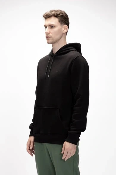 BAD BEAR Sea Si̇yah Kapüşonlu Erkek Sweatshirt - 2