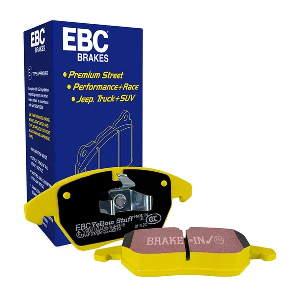 EBC Yellowstuff 4000 Serisi Arka Set Fren Balatası DP42025R ürün görseli 1