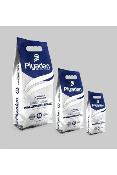 PİYADAN Derz Dolgu Malzemesi Beyaz (3 Kg/trb)