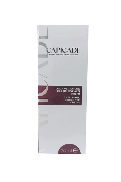 Capicade Torba ve Morluk Karşıtı Göz Altı Kremi 20 ml - Resim 4