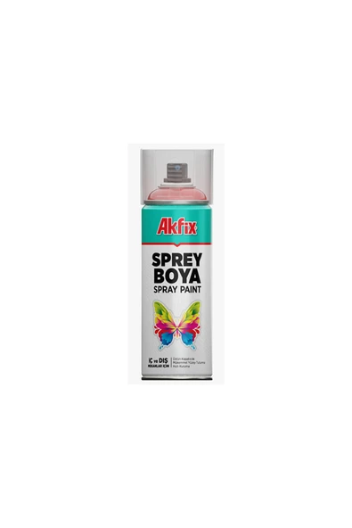 Akfix Sprey Boya Parlak Kahve RAL8017 (380 Gr 400 Ml) - 2