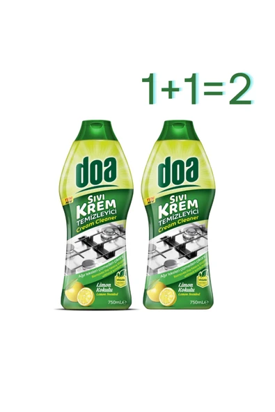 Doa Mineralli Sıvı Krem Limon / 750 Ml x 2 Paket ürün görseli 1