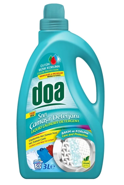 Doa Sıvı Çamaşır Deterjanı Renkliler Ve Beyazlar /2700ml ürün görseli 1