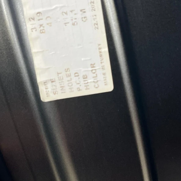 RCR-312 8*19 5*112 ET40 57,1 BM JANT 4 lü Takım ürün görseli