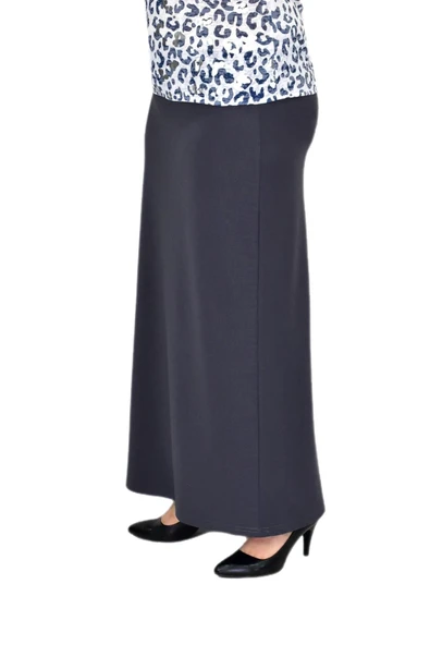 Kadın Uzun Lastikli Kalem Etek BGL-ST04727 - Resim 12