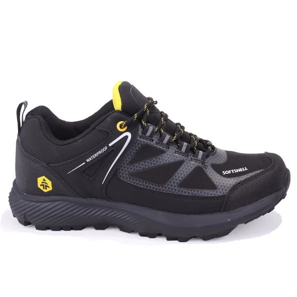 Hammer Jack 10121831 Walker Siyah Sarı Ortopedik Outdoor Su Geçirmez Erkek Spor Ayakkabı - Resim 2