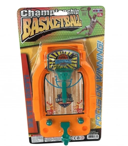 Mini Basketbol Şut Oyunu, Yaylı Fırlatmalı 24CM - 3
