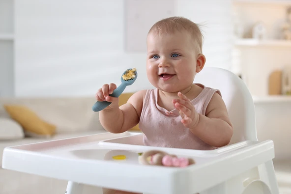 Babyjem Silikon İkili İlk Kaşığım Mint - Resim 4