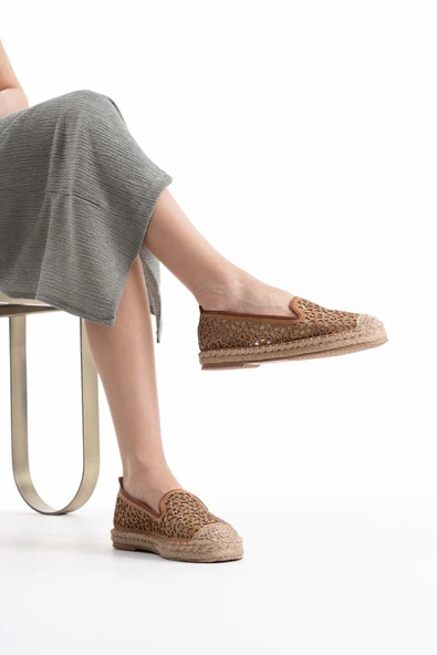 Dune Kadın Taba Espadril Ayakkabı - Resim 4