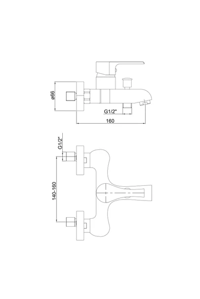 GPD Mbb55 Solus Mix Banyo Bataryası - 2