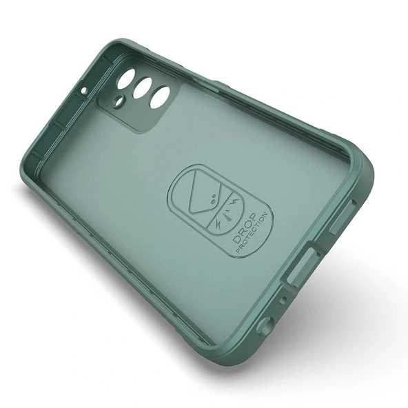 Samsung A05S Kılıf Esnek TPU Oyuklu Arka Yüzey Tasarımlı Etnik Silikon Kapak - Resim 9