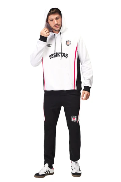 Beşiktaş Orijinal Lisanslı Siyah-Beyaz Sweatshirt 25/26 Sezon - 3