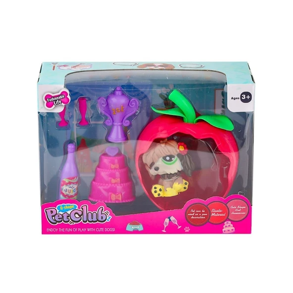 KZL-CL2103 1-4  Elmalı Pet Star Oyun Seti -Kızılkaya Oyuncak ürün görseli