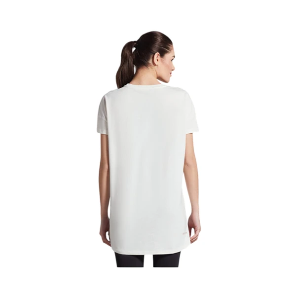 W Performance Tops Crew Neck Kadın Beyaz Tshirt S221482-102 - Resim 3