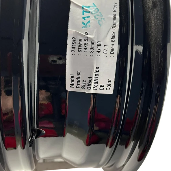 SONİC 7419 5.5*14 4*100 ET30 67.1 BD 4 lü Takım ürün görseli