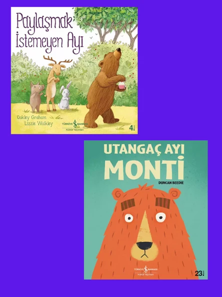 Utangaç Ayı Monti - Paylaşmak İstemeyen Ayı ürün görseli