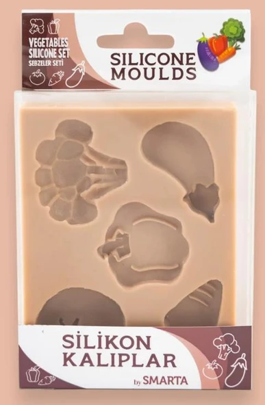 Smarta Silikon Kalıp - Sebzeler Seti ürün görseli