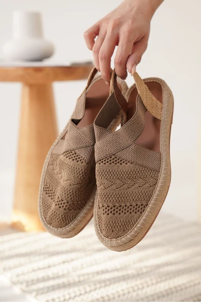 Rosa Kadın Vizon Espadril Ayakkabı - Resim 11