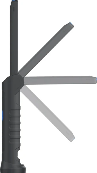 Philips LED pil çalışma lambası el feneri El lambası gün ışığı Haken + magnet - Resim 4