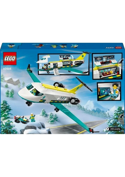 LEGO City Acil Hava Ambulans Uçağı 60465 - 6 Yaş ürün görseli 1