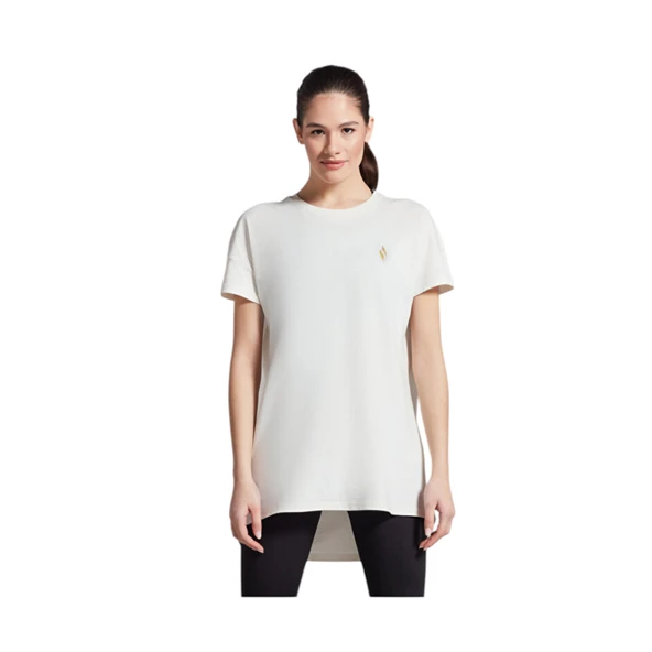 W Performance Tops Crew Neck Kadın Beyaz Tshirt S221482-102 - Resim 2