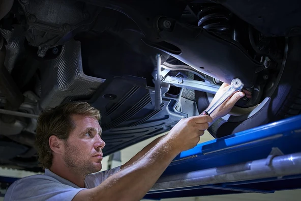 Philips LED pil çalışma lambası el feneri El lambası gün ışığı Haken + magnet - Resim 7