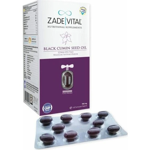 Zade Vital Çörek Otu Yağı 60 Kapsül - Resim 2