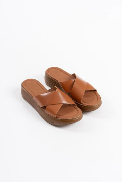 Borlina Taba Hakiki Deri Terlik - Resim 7