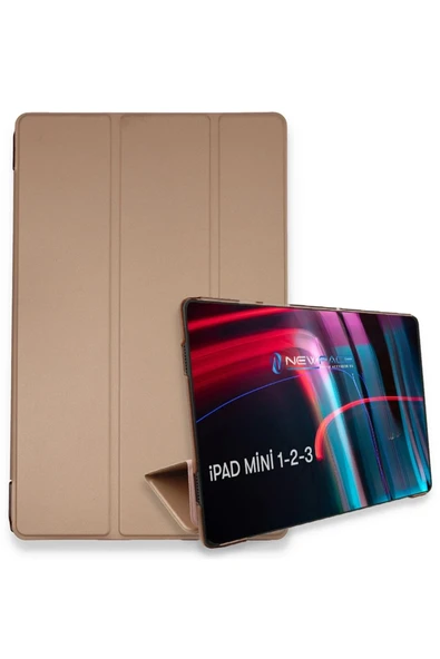 Litae Trend BFS  iPad Mini 3 Kılıf Tablet Smart Kılıf - Rose Gold ürün görseli 1