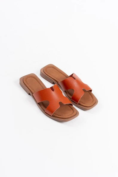 Fergei Kiremit Hakiki Deri Terlik - Resim 7