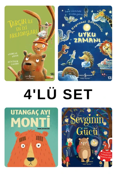 TARÇIN VE ARKADAŞLARI -UYKU ZAMANI - MONTİ - SEVGİNİN GÜCÜ / TÜRKİYE İŞ BANKASI KÜLTÜR YAYINLARI - Resim 2