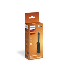 Philips LED pil çalışma lambası el feneri El lambası gün ışığı Haken + magnet - Resim 5