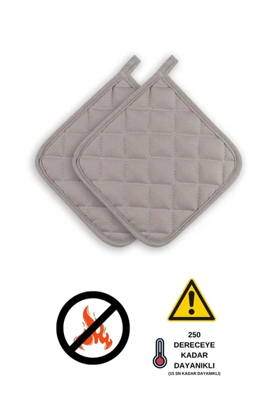 Yanmaz, Isıya Dayanıklı Fırın Tutacağı (2 TUTACAK) - 10
