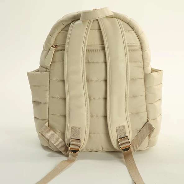 M&Y Puff Anne Bebek Bakım Sırt Çantası 7335 Krem - 2