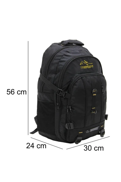 Cambridge Polo Club Dağcı Sırt Çantası Pldgc90009 Siyah - Resim 6