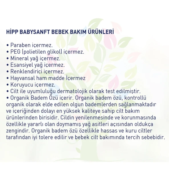 Hipp Çocuk Bakım Kremi 100 Gr - Resim 4