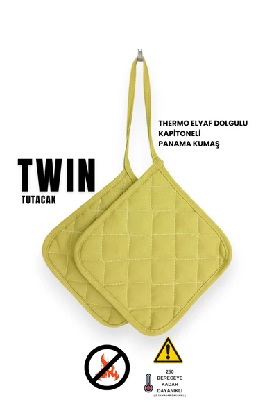 Twin Isıya Dayanıklı Fırın Tutacağı (1 ADET) - 7