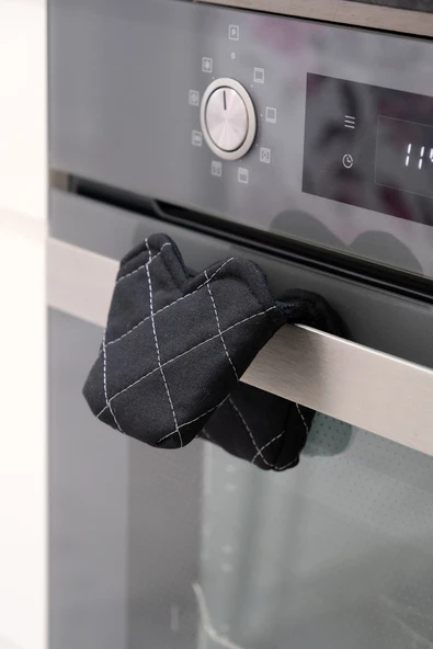 Crab Isıya Dayanıklı Kumaş Fırın Tutacağı Tutacak Modelleri Silikon Değil (1 ADET TUTACAK)