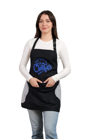 Wipe Sil Kurula Sıvı Geçirmez Su Geçirmez Mutfak Önlüğü - Resim 2