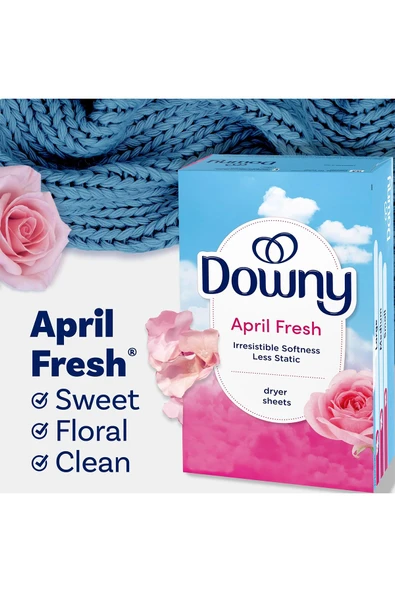 Downy April Fresh Kurutma Makinesi Mendili 120 Adet - 3