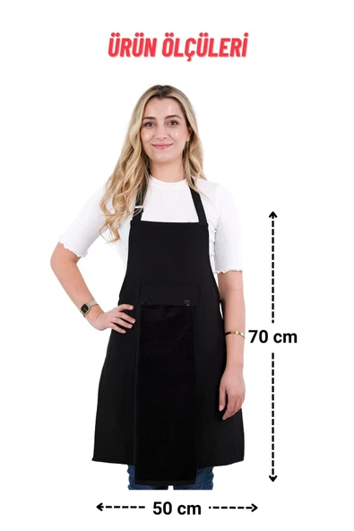 Star Ayar Askılı Havlulu 4lü Mutfak Önlüğü Seti (ELDİVEN TUTACAK) - 10
