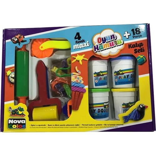 Nova Color Oyun Hamurlu Kalıp Seti 18 Parça NC-851 ürün görseli