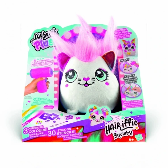 Airbrush Peluş Saç Hobi Set - Resim 3