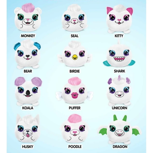 Airbrush Plush Peluş Sürpriz Mini Kit - Resim 2