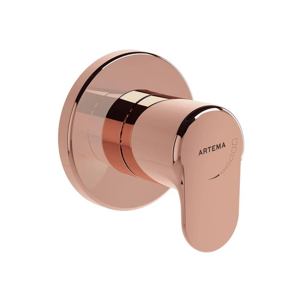 Vitra Artema Root Round Ankastre Stop Valf Bakır A4273026 ürün görseli 1